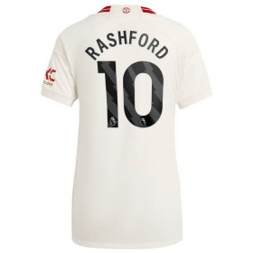 Manchester United Rashford 10 Kvinde Tredje 2023-24 - Fodboldtrøjer (S/S)